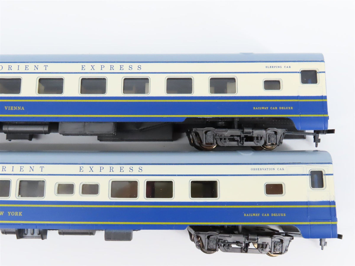 HO Rivarossi 0824 American Orient Express EMD E8A/A Diesel Passenger Train Set