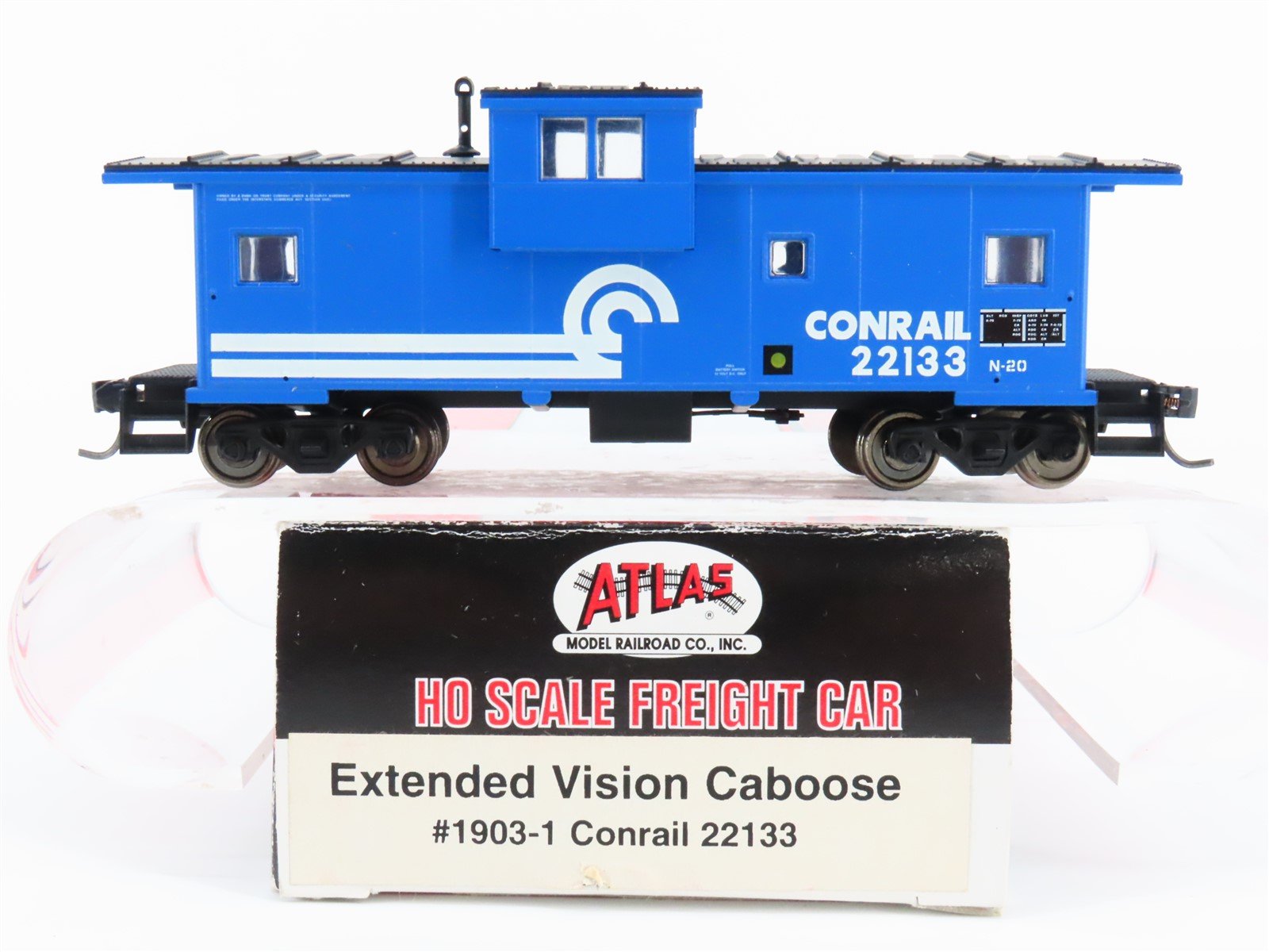 HO Scale Atlas #1903-1 CR Conrail Extended Vision Caboose #22133