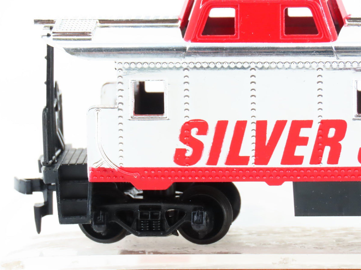 HO Scale TYCO #327-60 Silver Streak 40&#39; Caboose #607