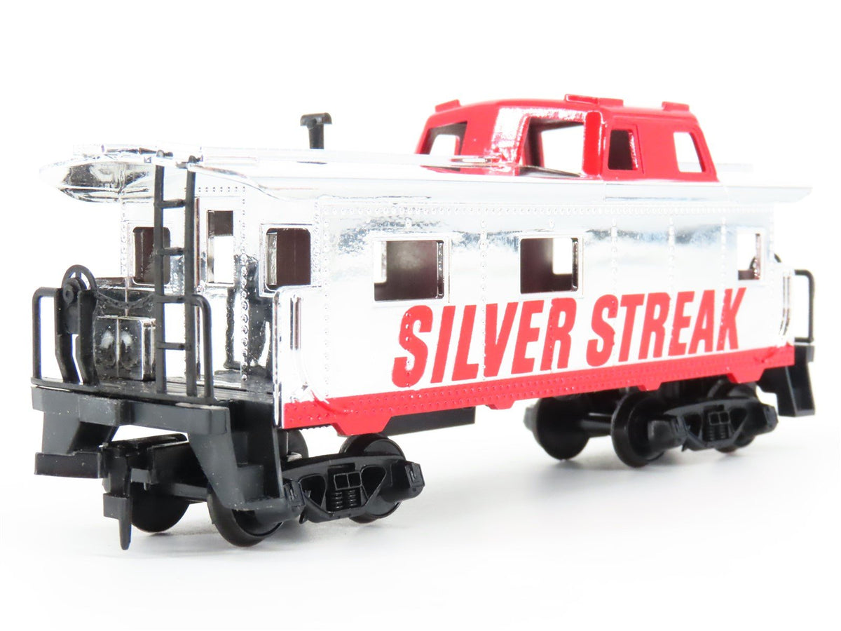 HO Scale TYCO #327-60 Silver Streak 40&#39; Caboose #607