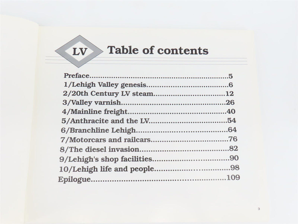 The Steam Era Of Lehigh Valley By Chuck Yungkurth ©1991 SC Book