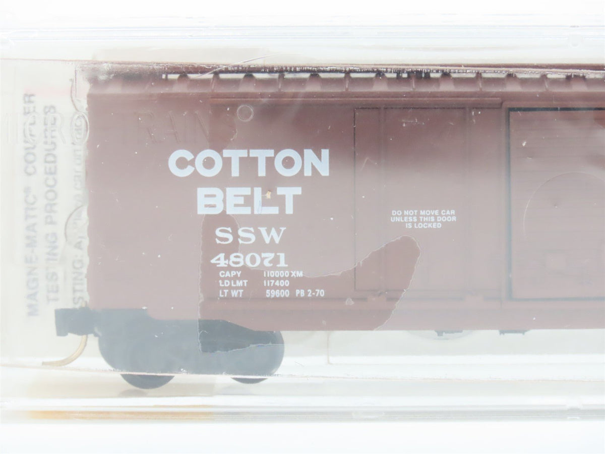 N Scale Micro-Trains MTL 33060 SSW Cotton Belt 50&#39; Box Car #48071 - Sealed