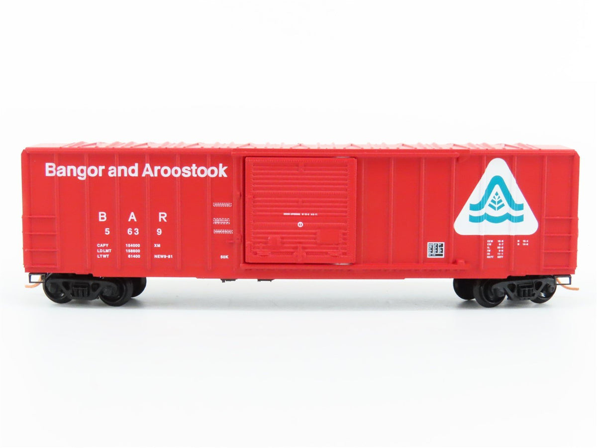 N Scale Micro-Trains MTL 25260 BAR Bangor &amp; Aroostook 50&#39; Box Car #5639