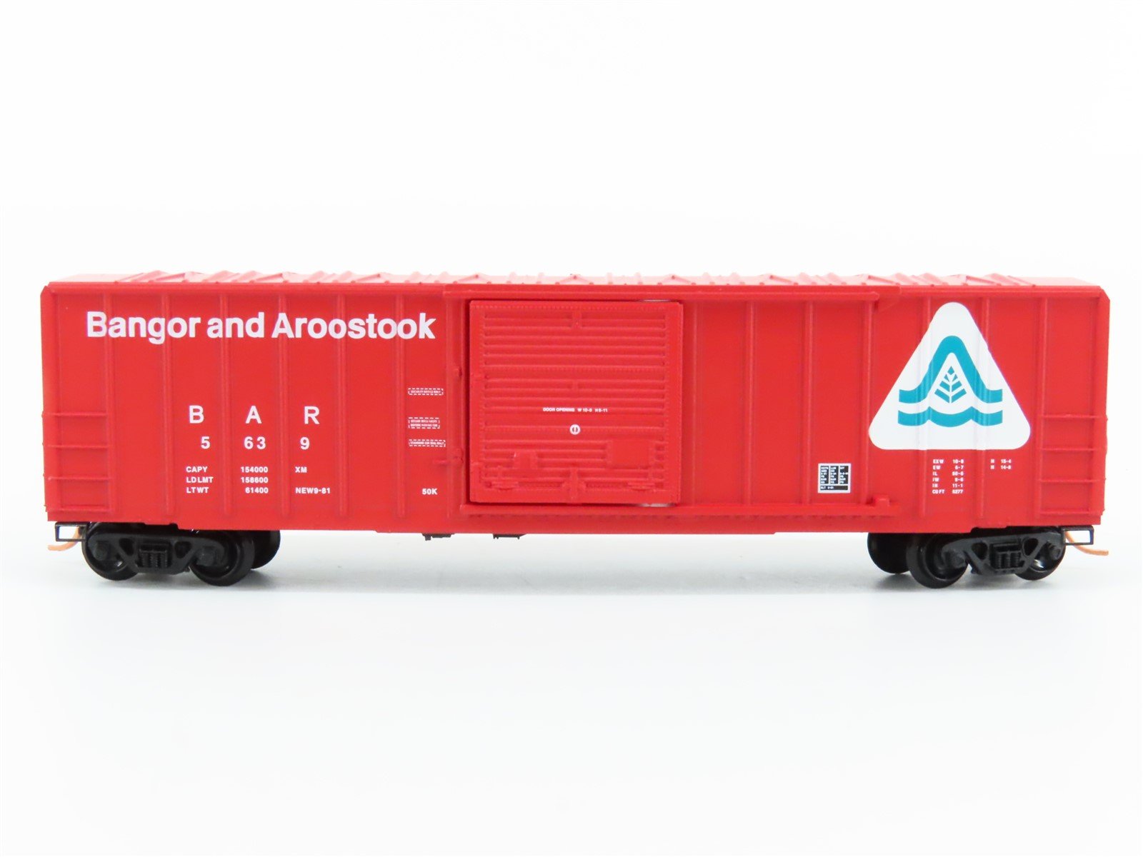 N Scale Micro-Trains MTL 25260 BAR Bangor & Aroostook 50' Box Car #5639