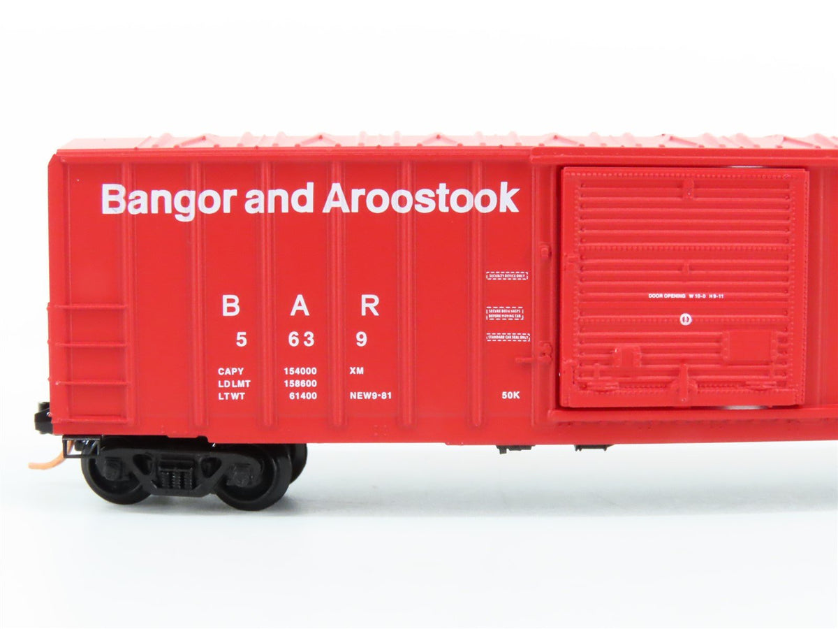 N Scale Micro-Trains MTL 25260 BAR Bangor &amp; Aroostook 50&#39; Box Car #5639