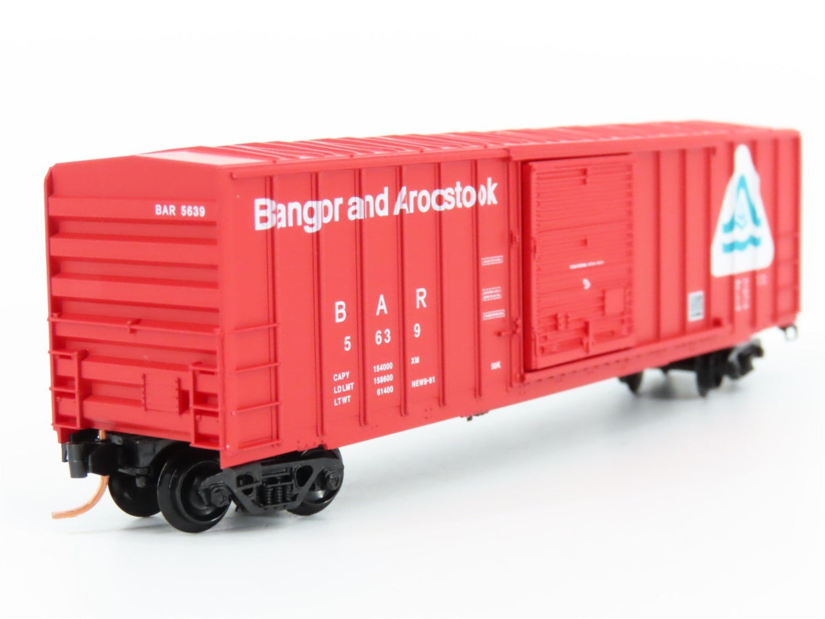 N Scale Micro-Trains MTL 25260 BAR Bangor &amp; Aroostook 50&#39; Box Car #5639