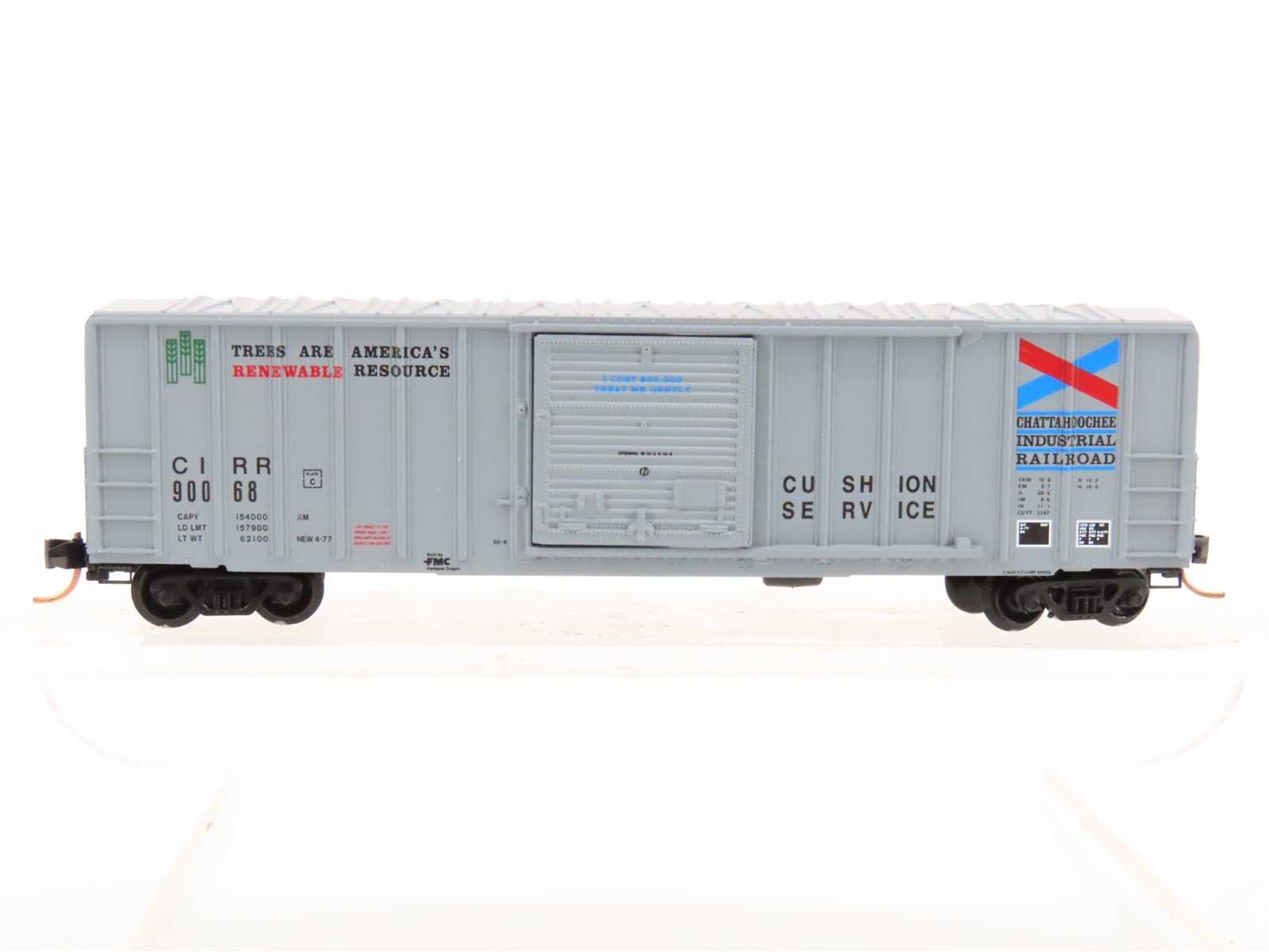 N Scale Micro-Trains MTL 25040 CIRR Chattahoochee Industrial 50' Box Car #90068