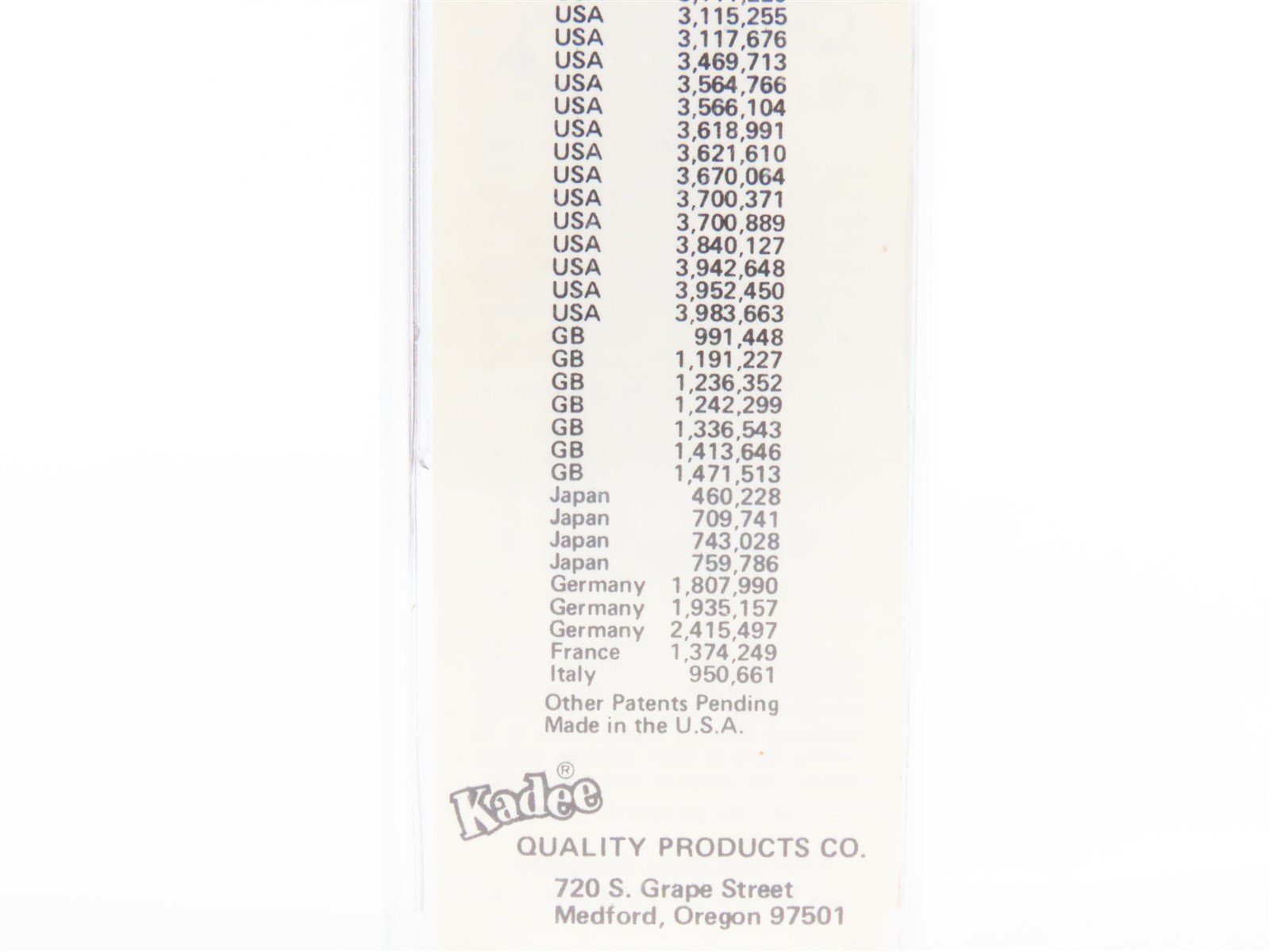 N Scale Kadee Micro-Trains MTL 56130 Westmoreland Coal 2-Bay Hopper #926