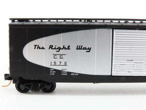 N Scale Micro-Trains MTL 31280 CG Central of Georgia 50' Box Car #1572