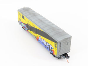 N Micro-Trains MTL 07544200 WSOR Wisconsin & Southern Boxcar #503194 w/ Graffiti