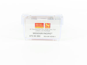 N Scale Micro-Trains MTL 07300260 MP HERB Missouri Pacific 40' Box Car #1