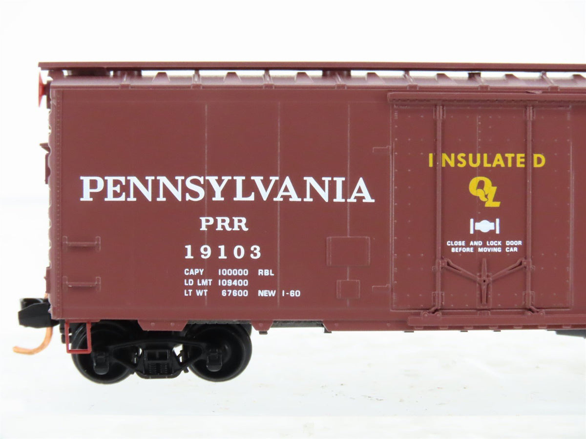 N Scale Micro-Trains MTL 02100886 PRR Pennsylvania Railroad 40&#39; Box Car #19103