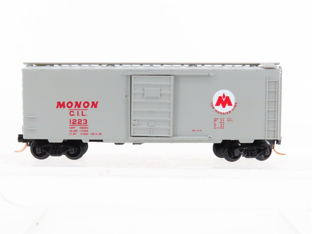 N Scale Micro-Trains MTL 20576 CIL Monon 40&#39; Box Car #1223