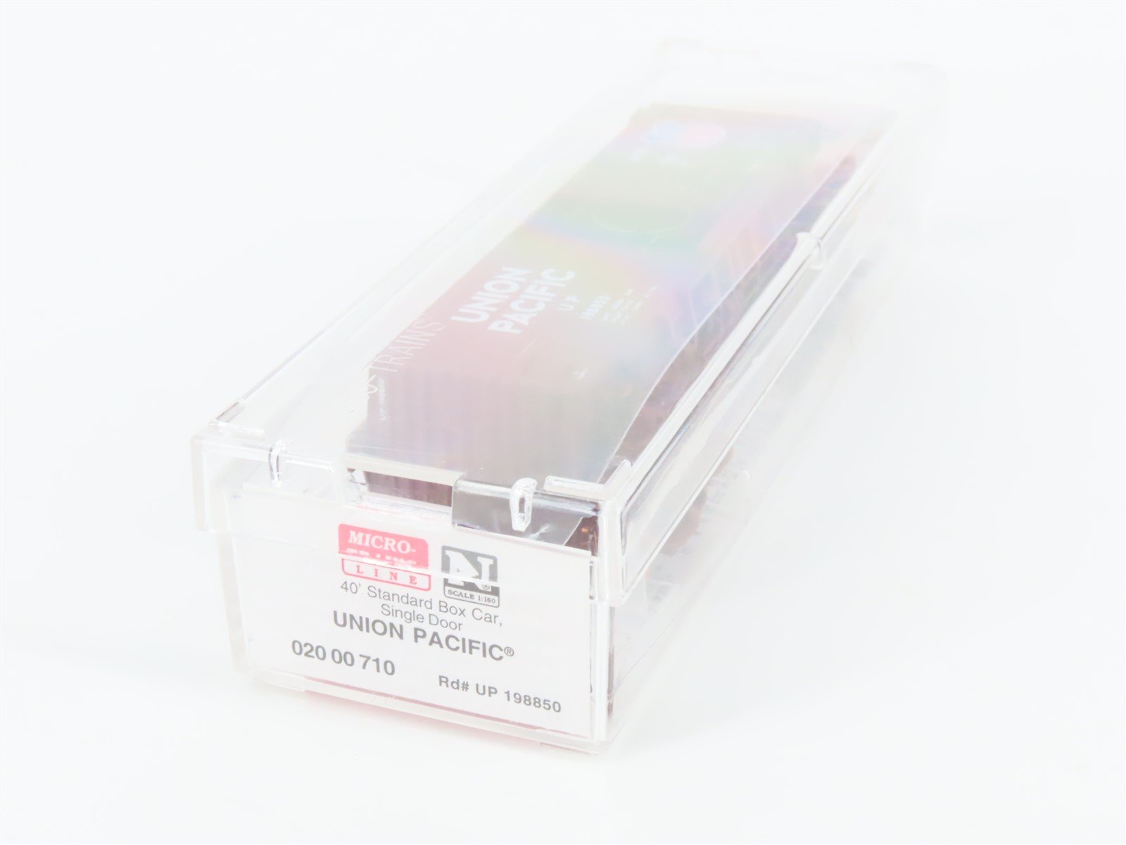 N Scale Micro-Trains MTL 02000710 UP Union Pacific 40' Box Car #198850