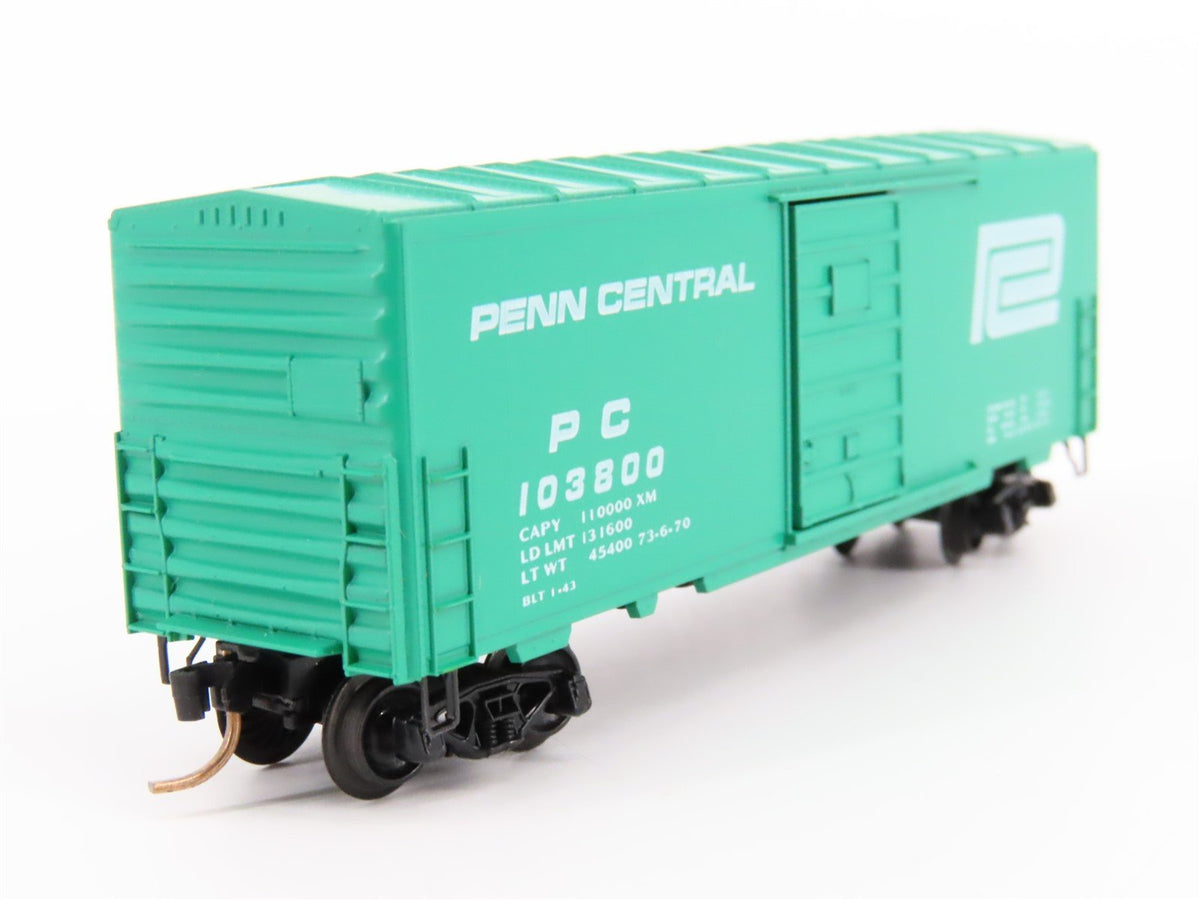 N Scale Kadee Micro-Trains MTL 24050 PC Penn Central 40&#39; Box Car #103800