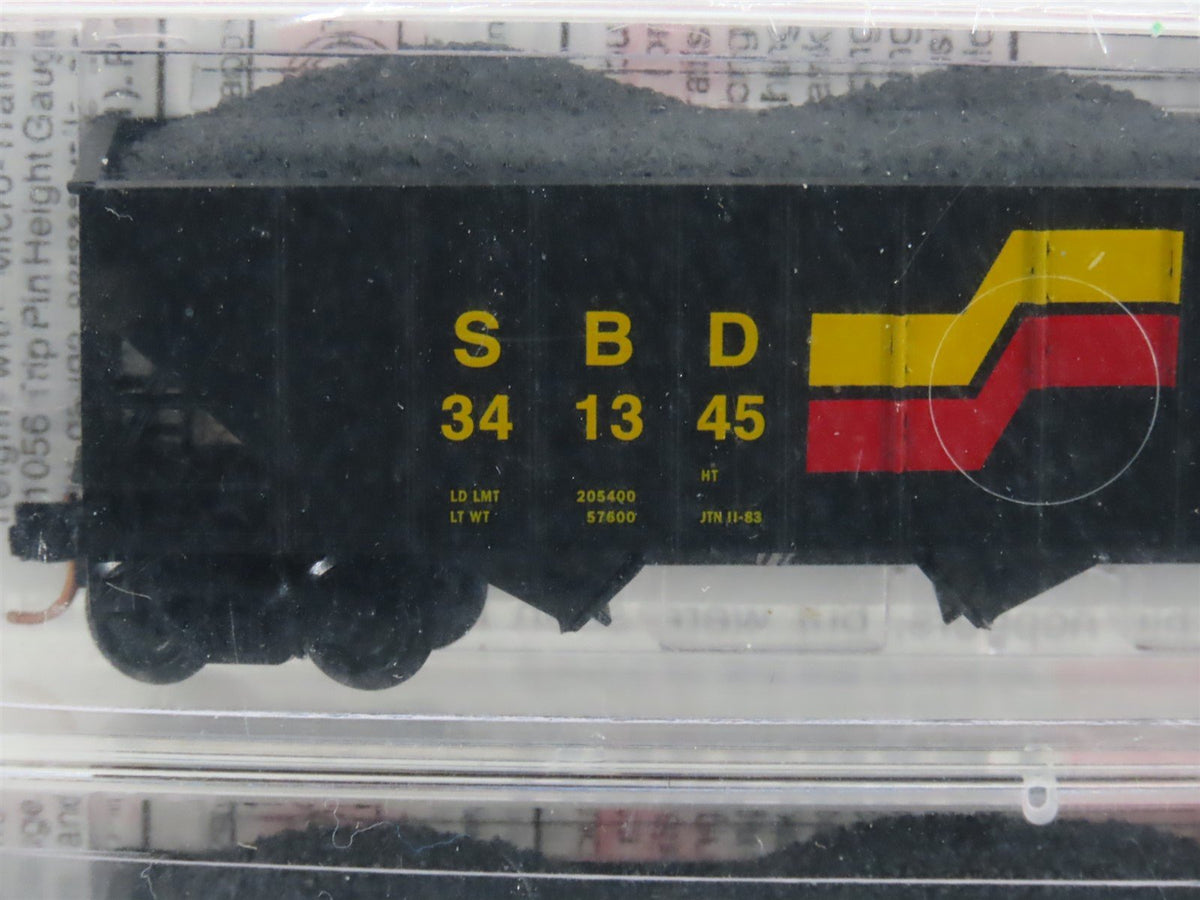 N Micro-Trains MTL #108052 SBD Seaboard System 3-Bay Hopper 2-Pack (Sealed)