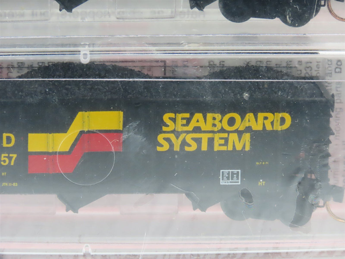 N Micro-Trains MTL #108052 SBD Seaboard System 3-Bay Hopper 2-Pack (Sealed)