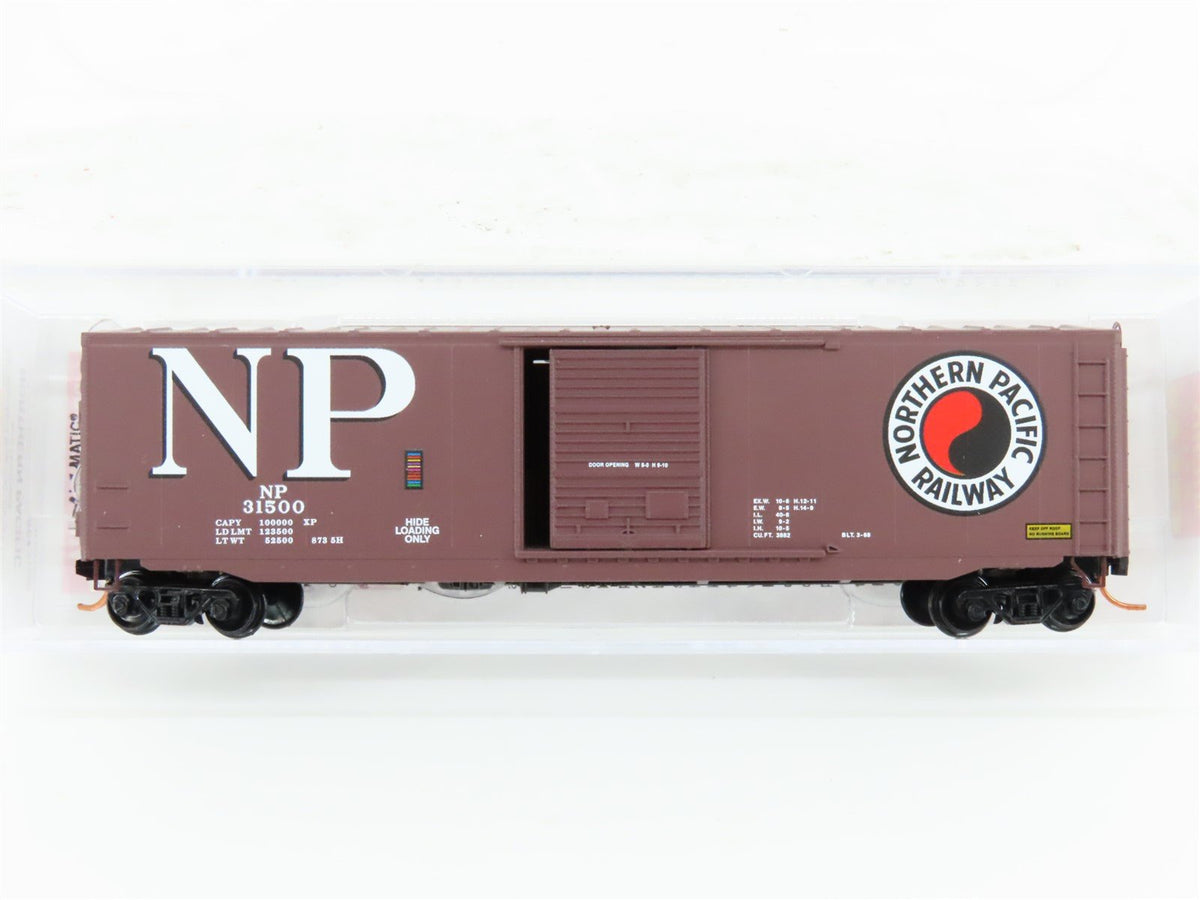 N Scale Micro-Trains MTL 07700270 NP Northern Pacific 50&#39; Box Car #31500
