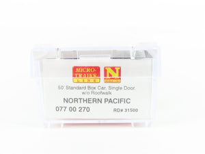 N Scale Micro-Trains MTL 07700270 NP Northern Pacific 50' Box Car #31500