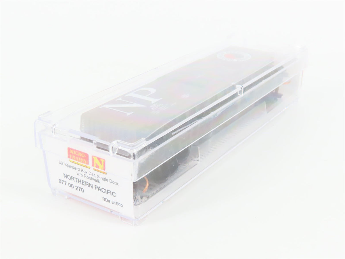 N Scale Micro-Trains MTL 07700270 NP Northern Pacific 50&#39; Box Car #31500
