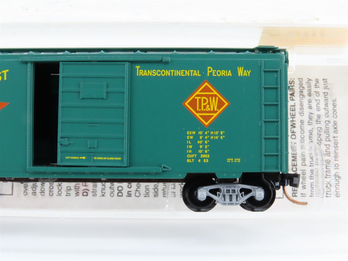 N Scale Micro-Trains MTL 20120 TP&amp;W Toledo Peoria &amp; Western 40&#39; Box Car #620