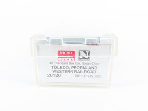 N Scale Micro-Trains MTL 20120 TP&W Toledo Peoria & Western 40' Box Car #620