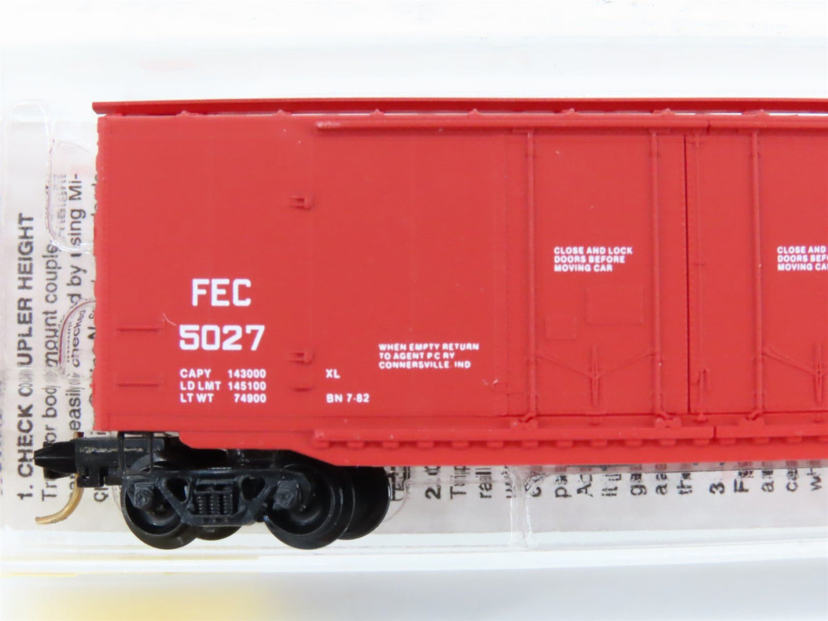 N Scale Micro-Trains MTL 36060 FEC Florida East Coast 50&#39; Box Car #5027