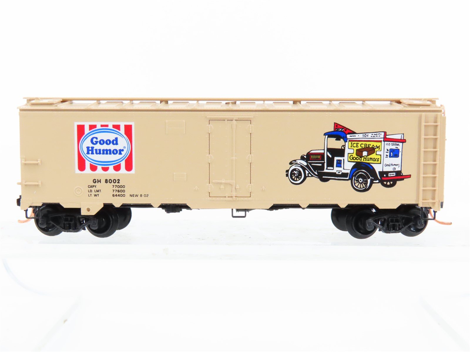 N Scale Micro-Trains MTL 59580 GH Good Humor 40' Steel Ice Reefer #8002