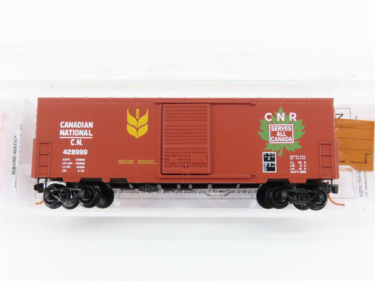 N Scale Micro-Trains MTL 02400342 CN Canadian National 40&#39; Box Car #428999