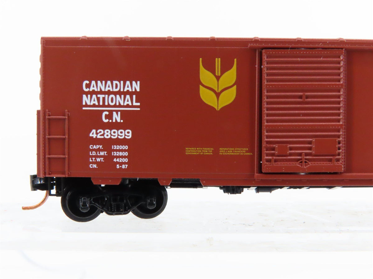 N Scale Micro-Trains MTL 02400342 CN Canadian National 40&#39; Box Car #428999