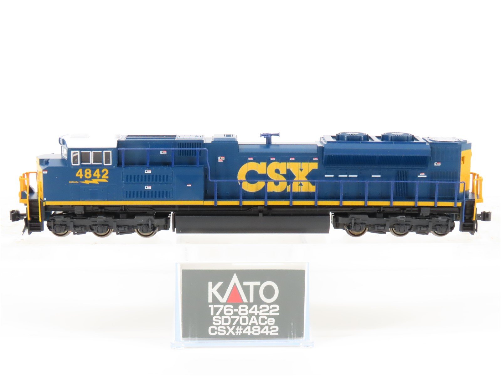 N Scale KATO 176-8422 CSX Transportation SD70ACe Diesel Locomotive #4842