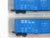 N Scale Micro-Trains MTL #27072 GN Big Sky Blue 50' Box Cars 3-Pack (Sealed)