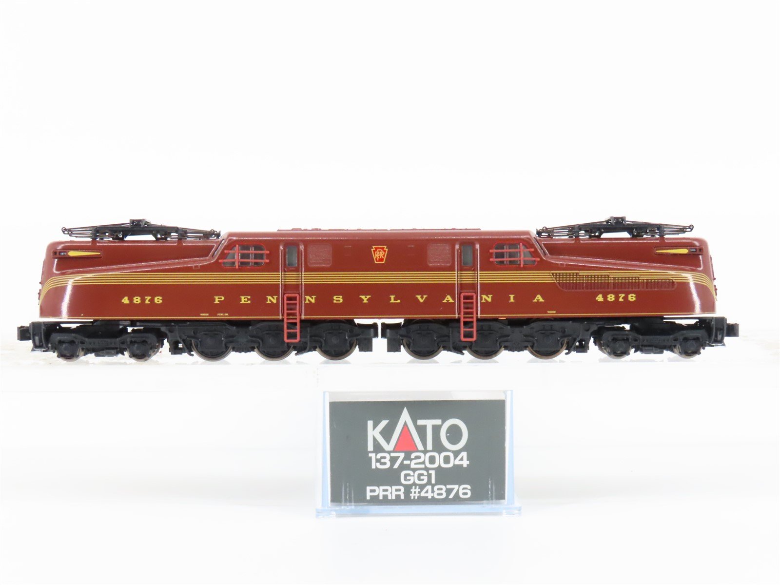 N Scale KATO 137-2004 PRR Pennsylvania GG1 Electric Locomotive #4876