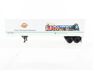 N Micro-Trains MTL 67150 BNZ Burlington Northern Intermodal Montana Trailer