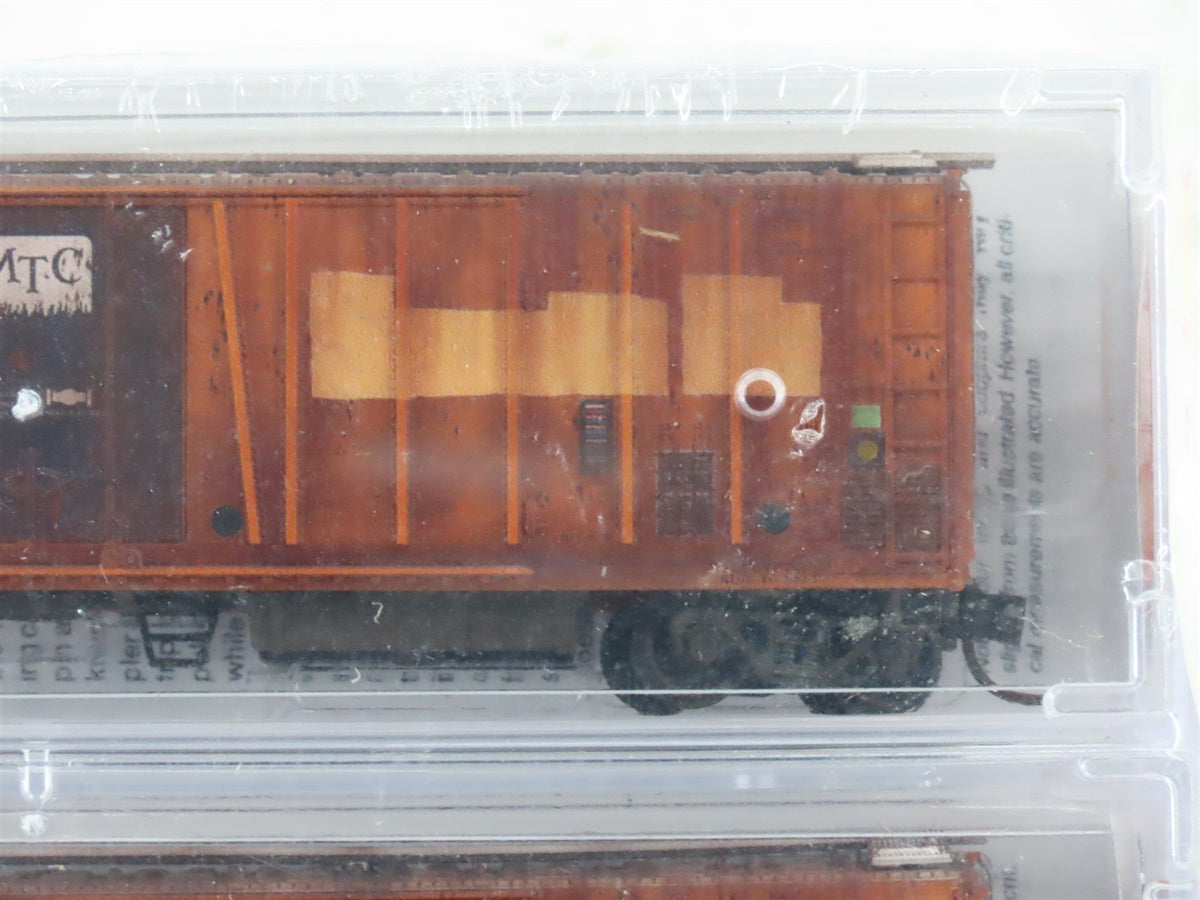 N Micro-Trains MTL #07044080 SLC San Luis Central Mech. Reefer 2-Pk. Weathered