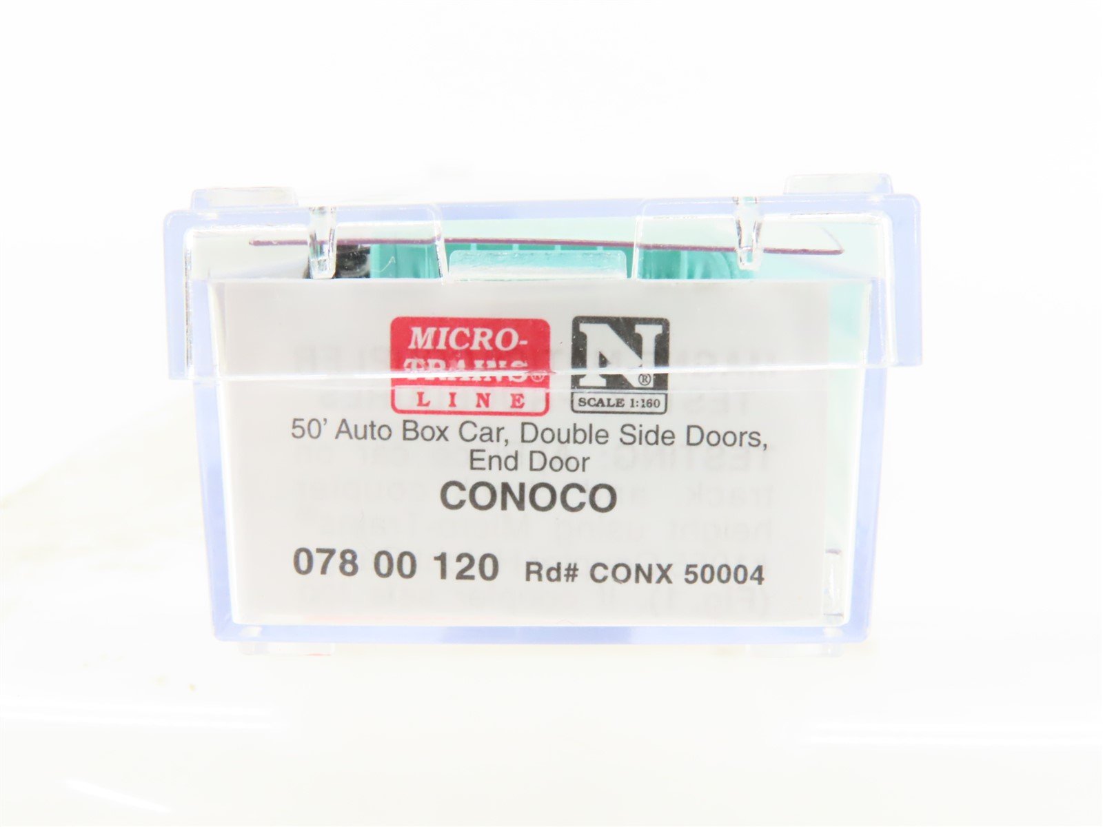 N Scale Micro-Trains MTL 07800120 CONX Conoco 50' Auto Box Car #50004