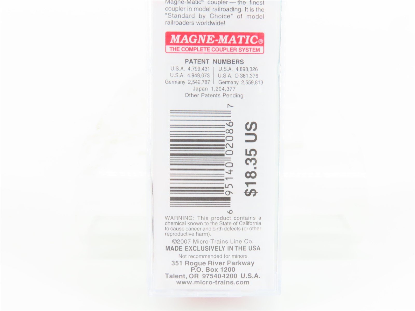 N Scale Micro-Trains MTL 07800120 CONX Conoco 50' Auto Box Car #50004
