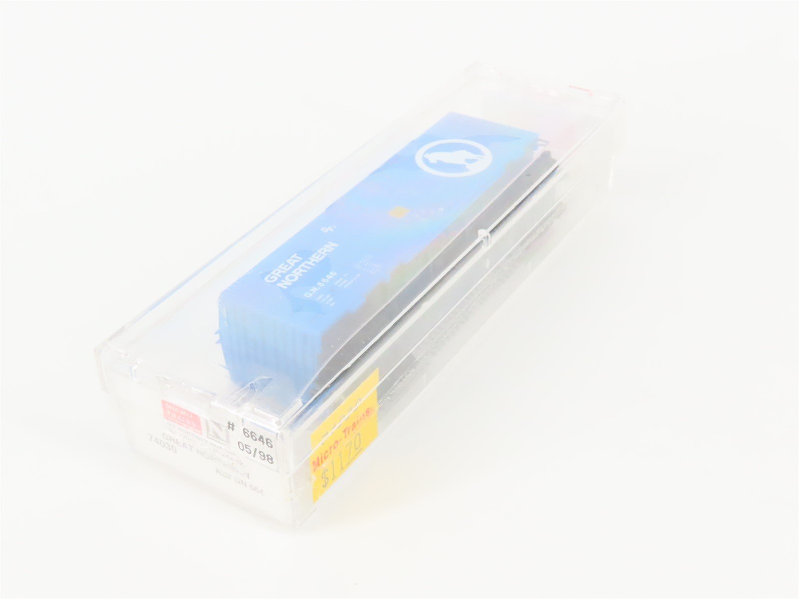 N Scale Micro-Trains MTL 74030 GN Big Sky Blue 40' Box Car #6646 - Sealed