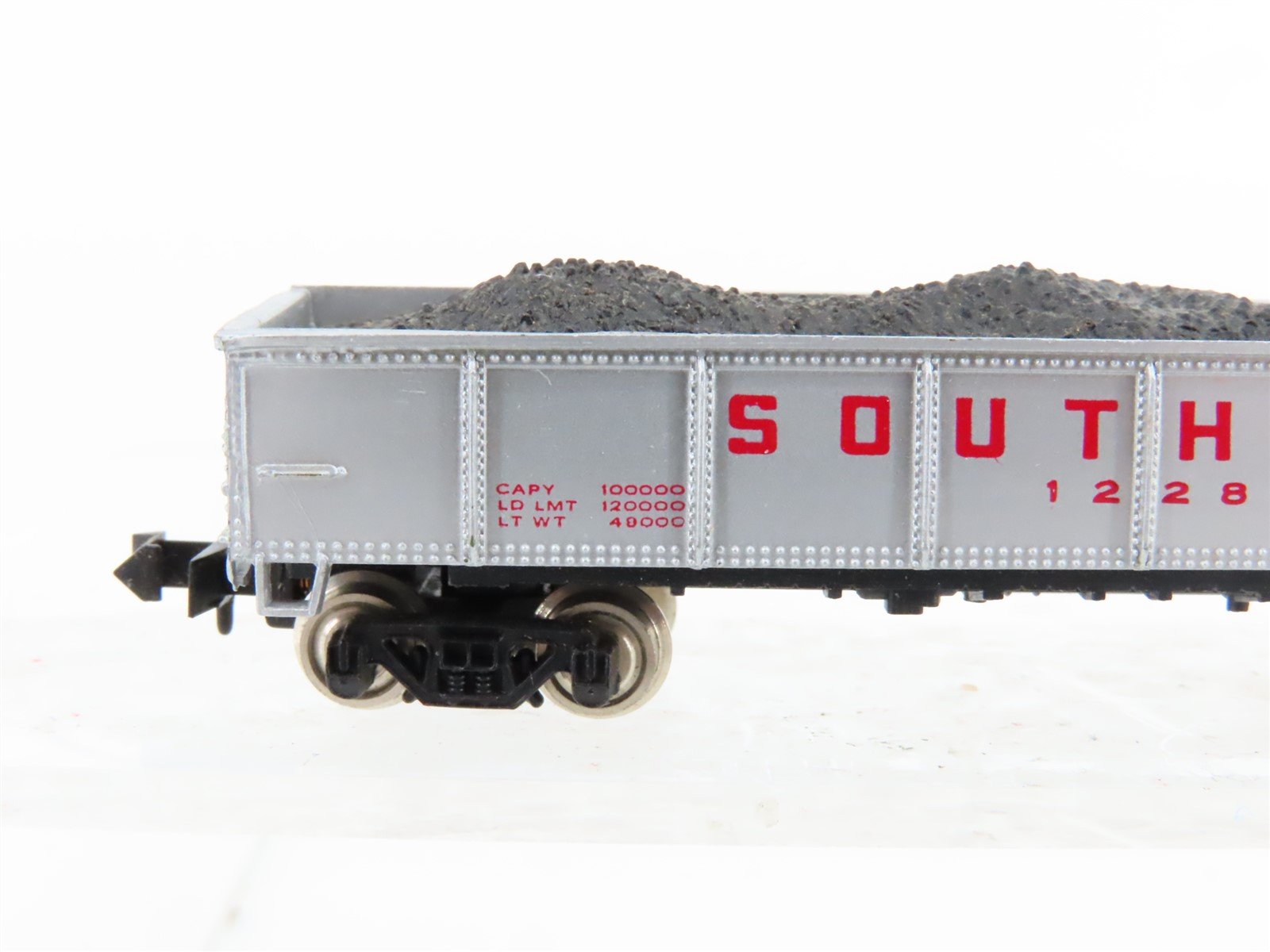N Scale Bachmann SR Southern Railroad Open Gondola #1228 w/ Load