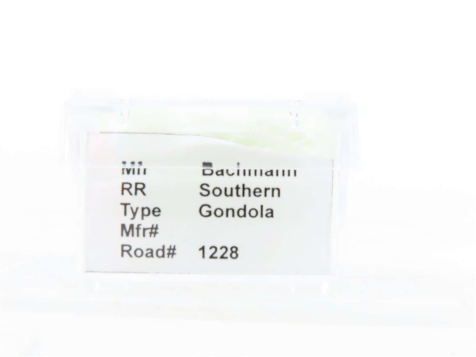 N Scale Bachmann SR Southern Railroad Open Gondola #1228 w/ Load