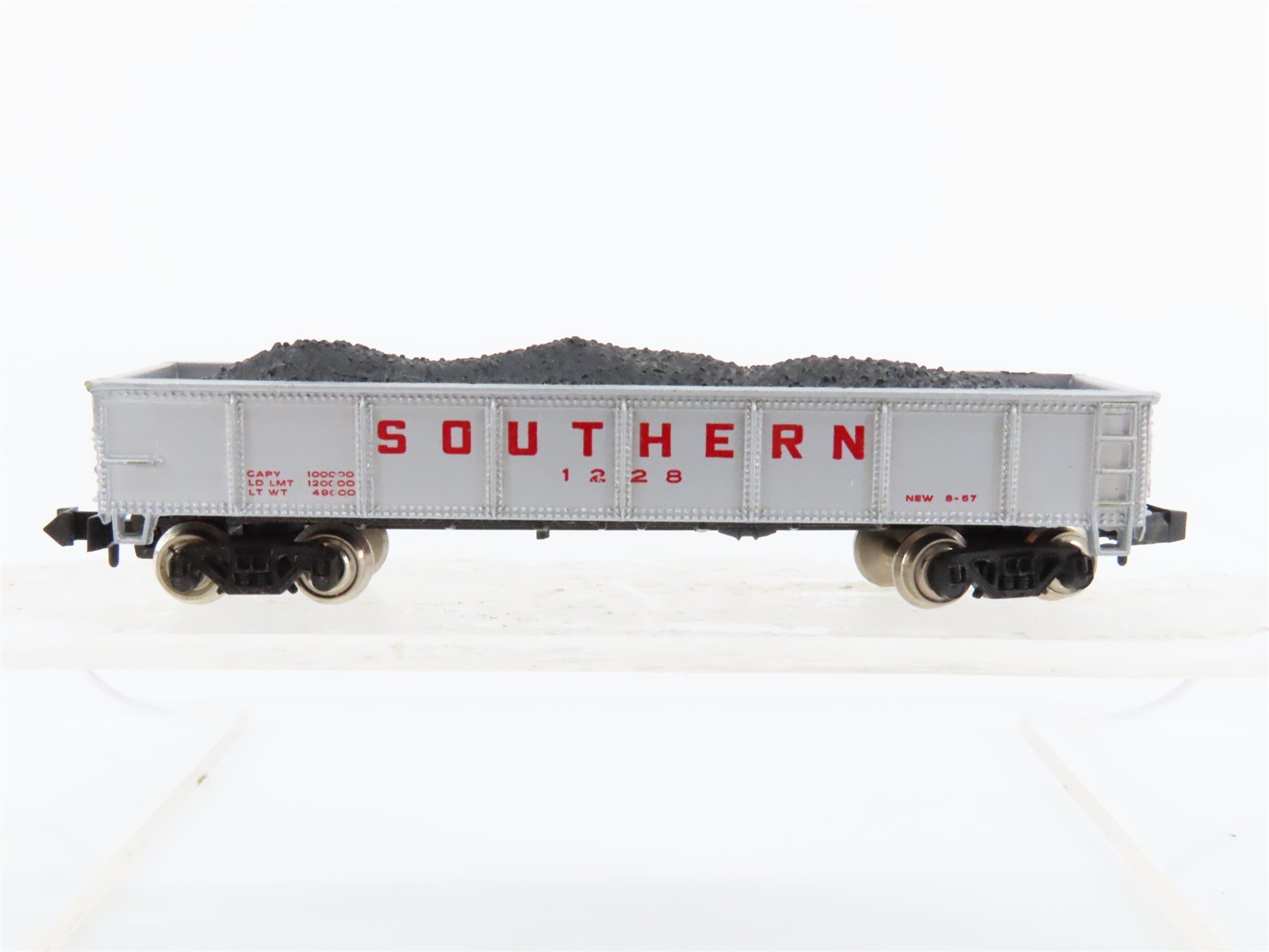 N Scale Bachmann SR Southern Railroad Open Gondola #1228 W/ Coal Load