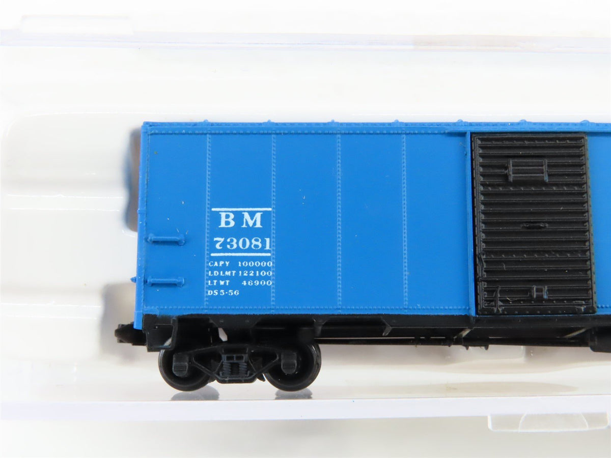 N Scale Neal&#39;s N-Gauging Trains IMSR-03 B&amp;M Boston &amp; Maine 40&#39; Box Car #73081