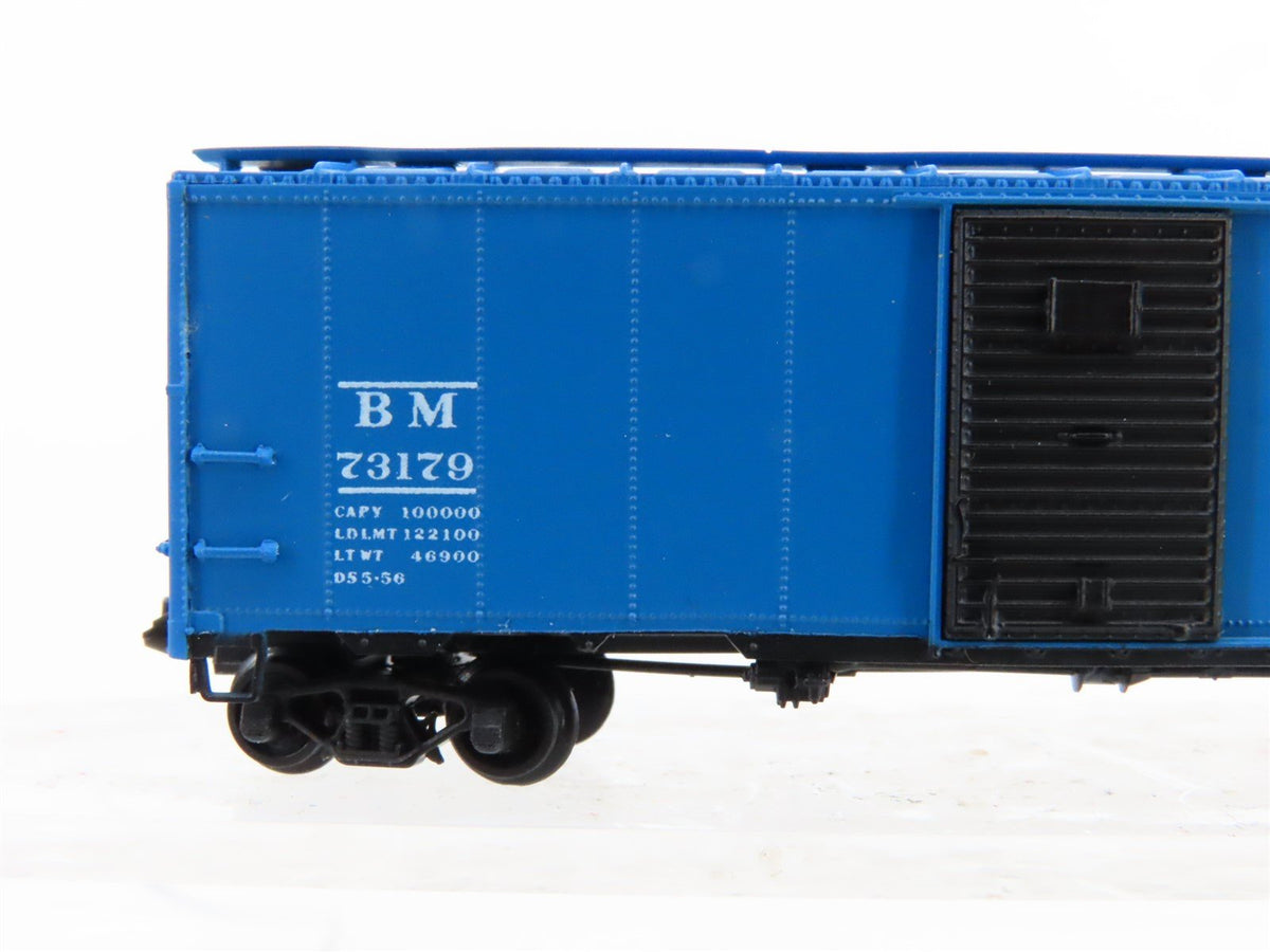 N Scale Neal&#39;s N-Gauging Trains IMSR-03 B&amp;M Boston &amp; Maine 40&#39; Box Car #73179