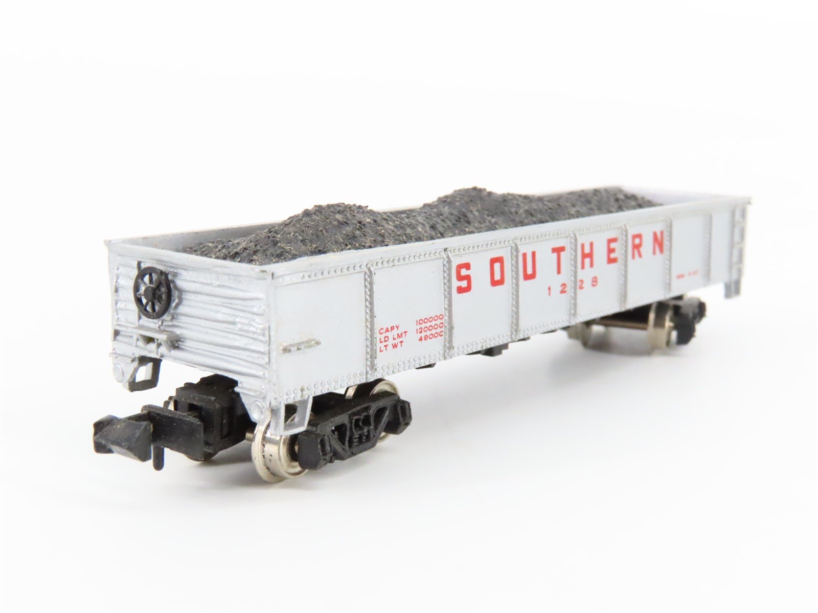 N Scale Bachmann SR Southern Railway Open Gondola #1228 w/ Coal Load