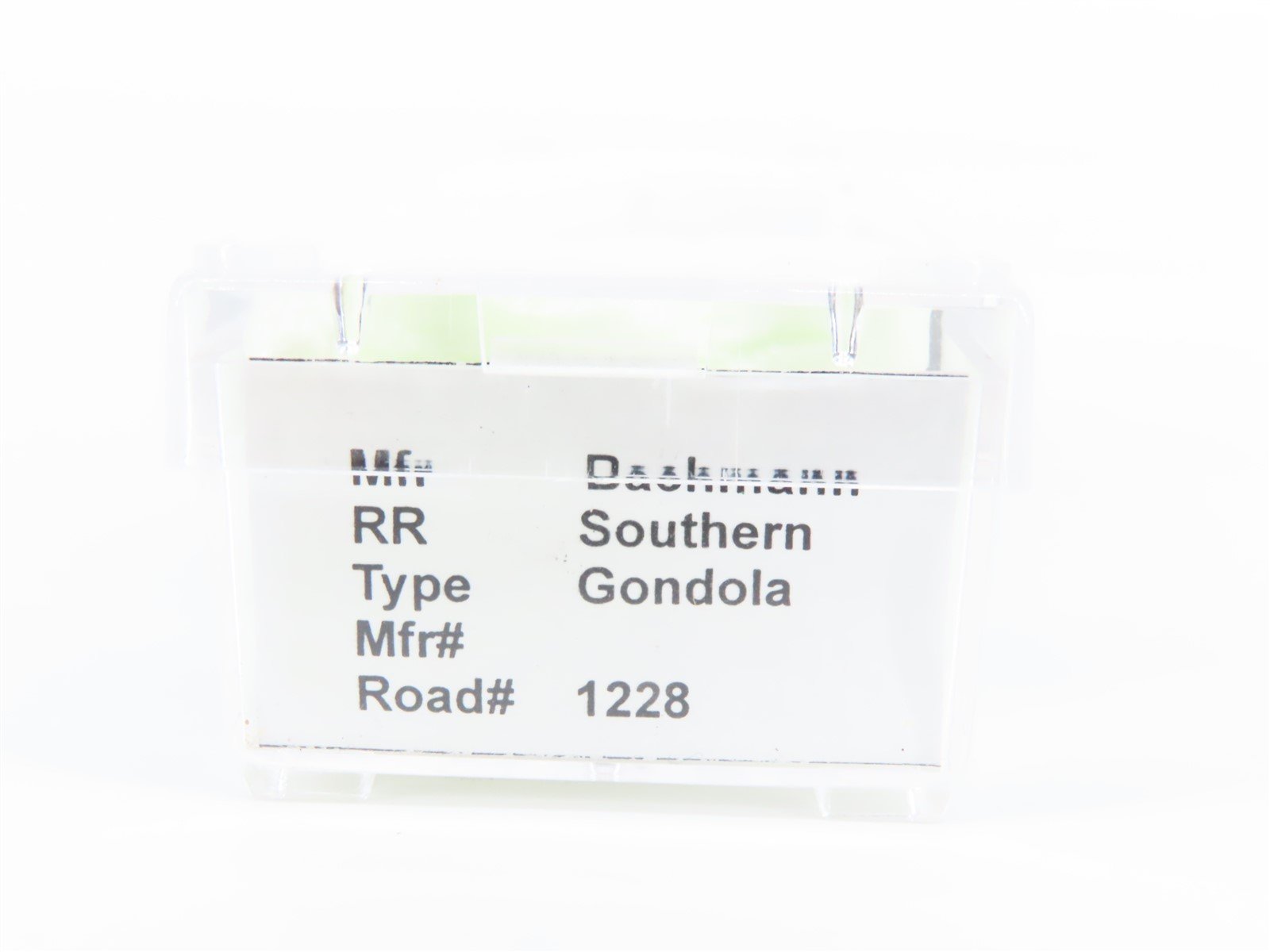 N Scale Bachmann SR Southern Railway Open Gondola #1228 w/ Coal Load