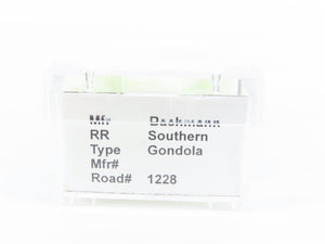 N Scale Bachmann SR Southern Railway Open Gondola #1228 w/ Coal Load