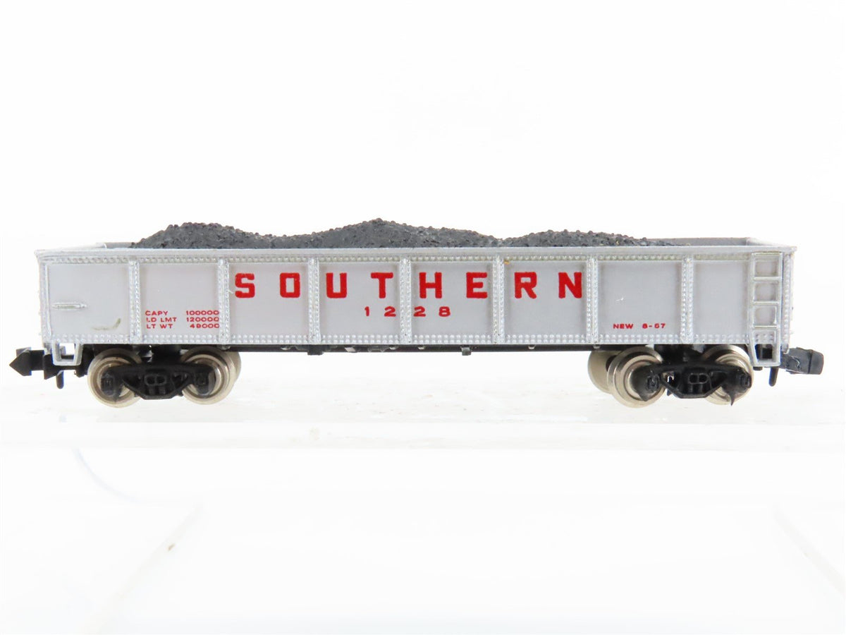 N Scale Bachmann SR Southern Railway Open Gondola #1228 w/ Coal Load