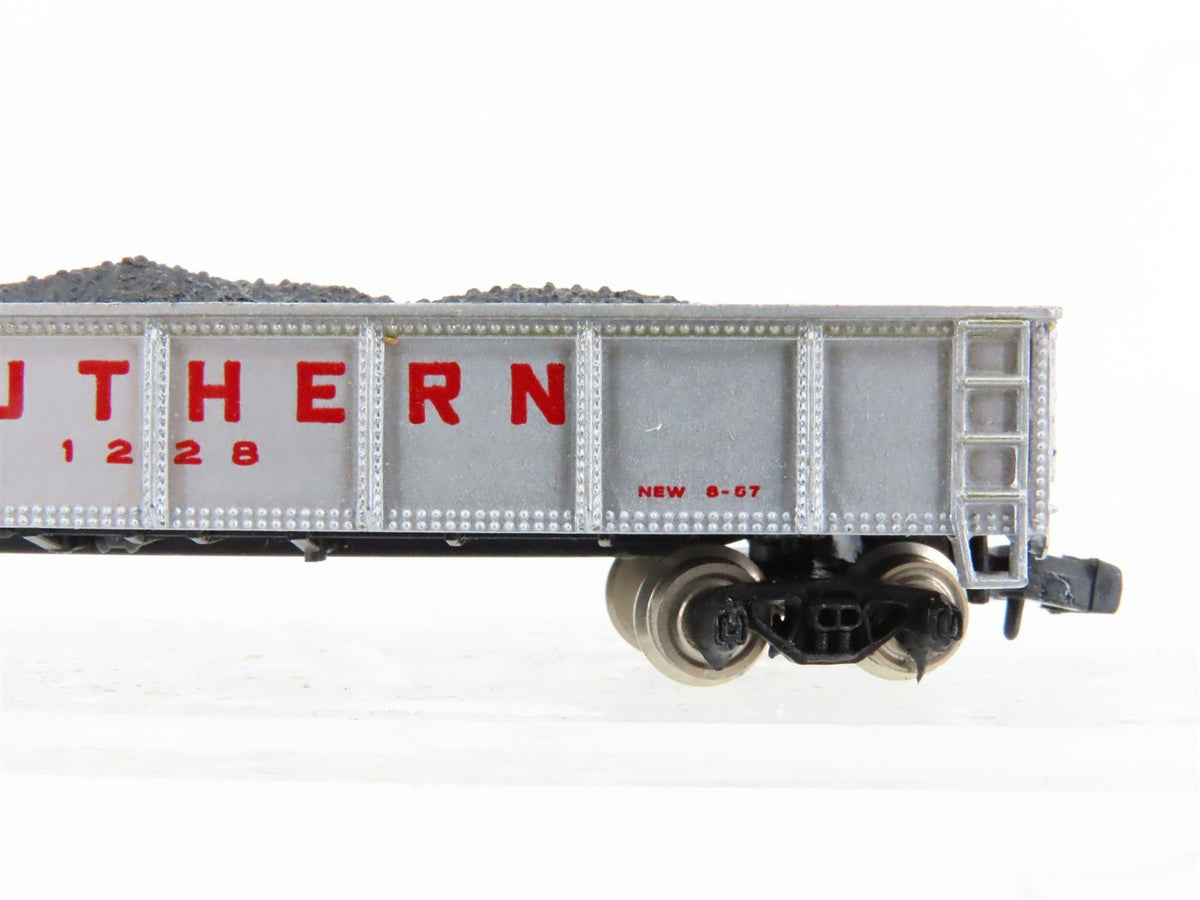 N Scale Bachmann SR Southern Railway Open Gondola #1228 w/ Coal Load