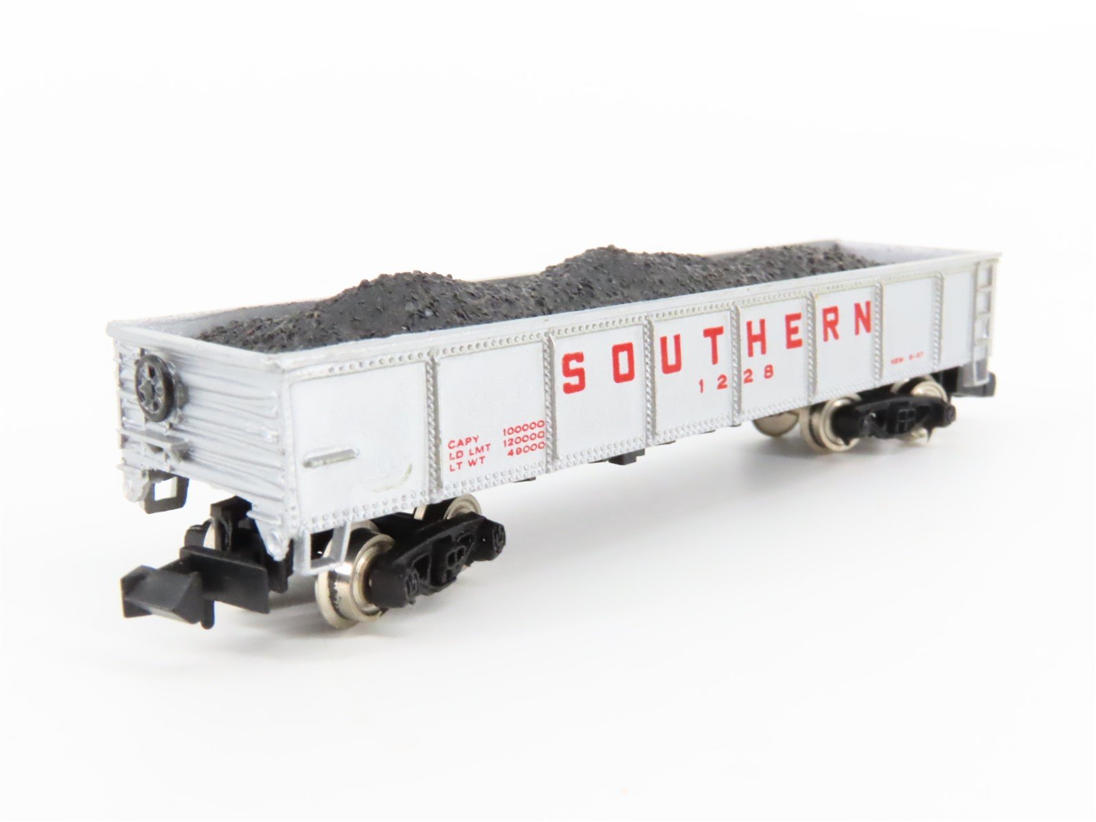 N Scale Bachmann SR Southern Railway Open Gondola #1228 w/ Coal Load
