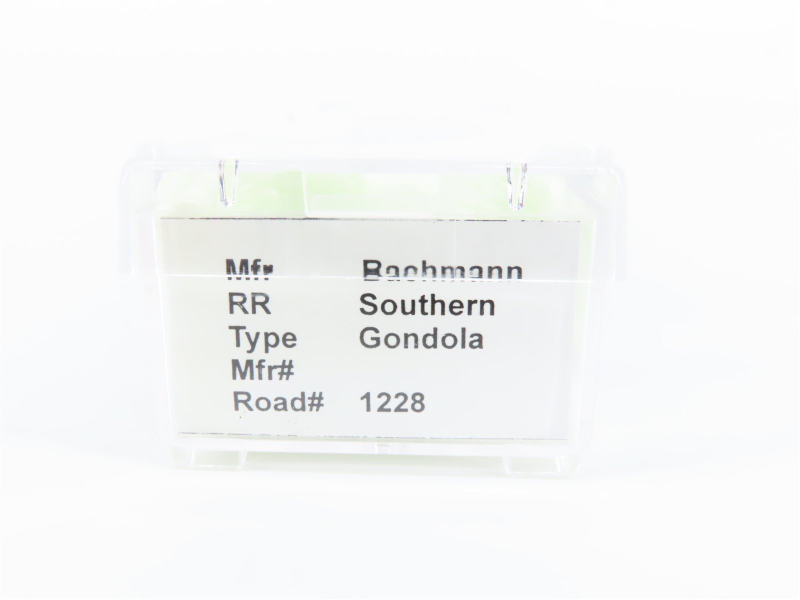 N Scale Bachmann SR Southern Railway Open Gondola #1228 w/ Coal Load